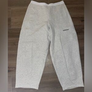 Lululemon White Fleece-Lined Pants